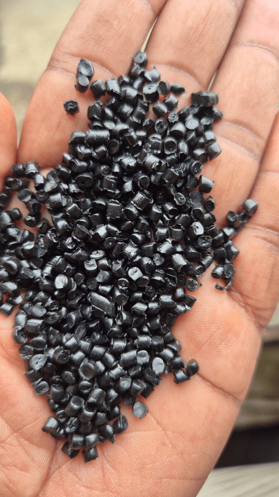 Black Reprocessed HDPE / PP Granules
