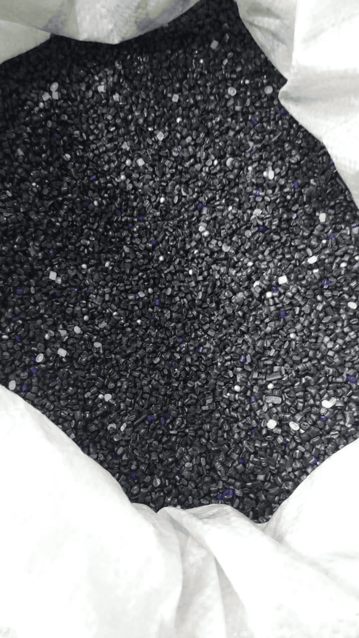Black Mixed / Reprocessed PP Granules