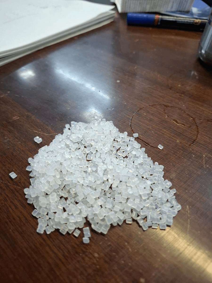 Semi-Transparent Natural HDPE Granules